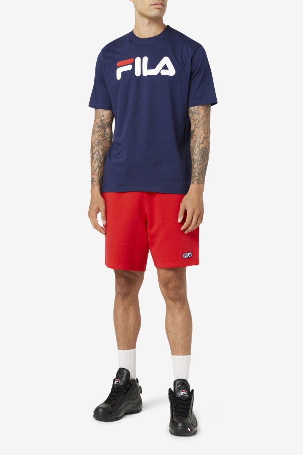 Fila Men's Eagle Tee Peacoat/White/Chinese Red