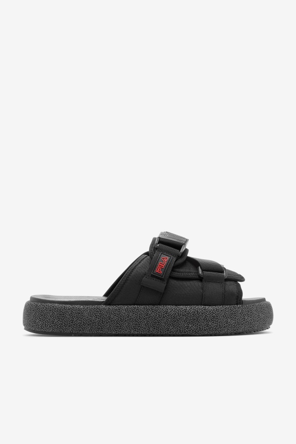 Fila Men's Atlas Slide Black/Red