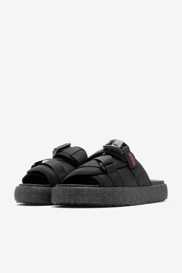 Fila Men's Atlas Slide Black/Red