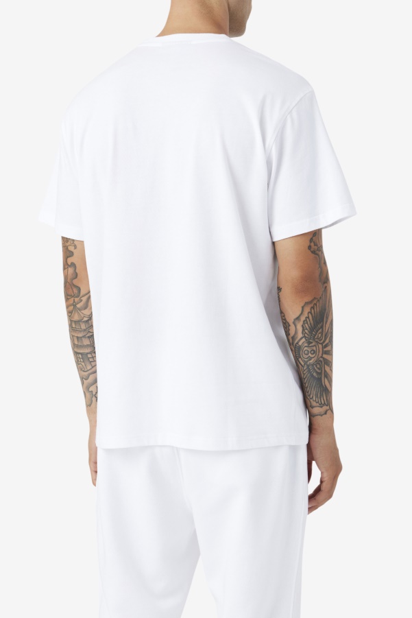 White 2Pac Patch Tee Fila