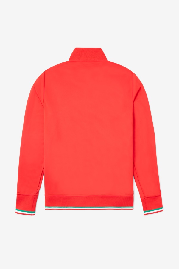 Red/White Fila Italia Track Jacket