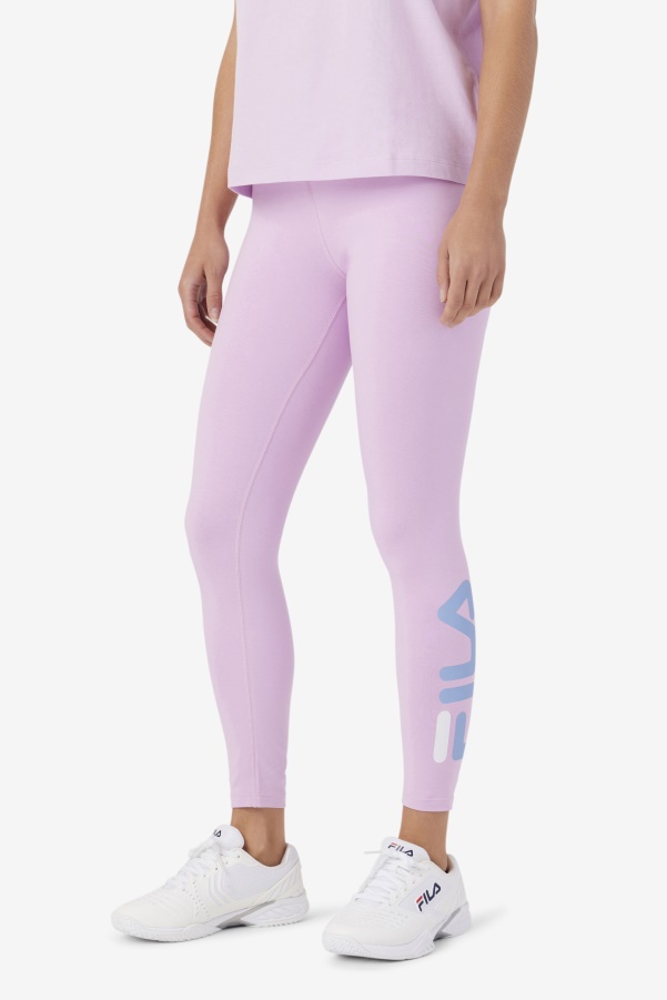 Orchid/Blue/White Elora Legging Fila