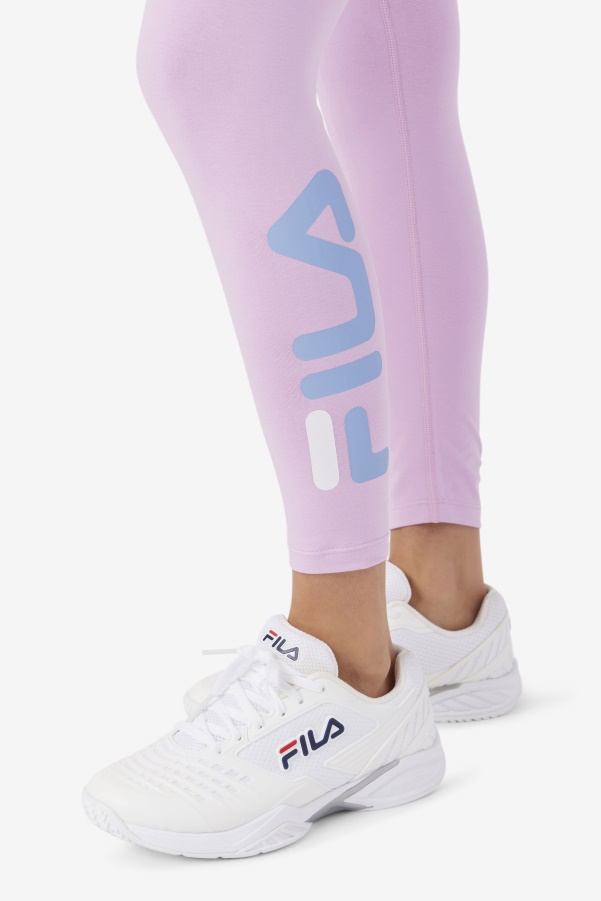 Orchid/Blue/White Elora Legging Fila