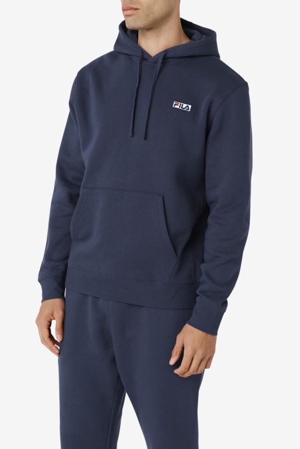 Navy/White Fila Algot Hoodie