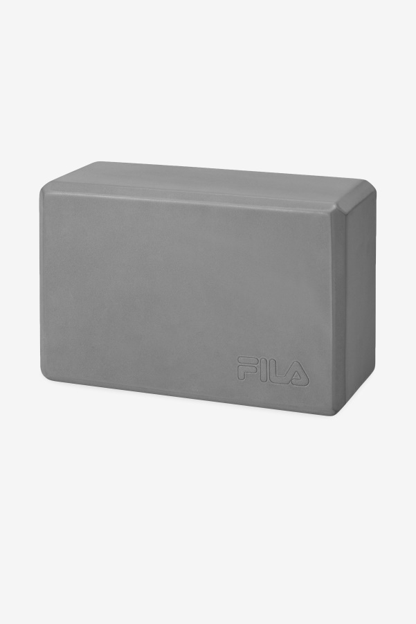 Fila Grey Foam Yoga Block