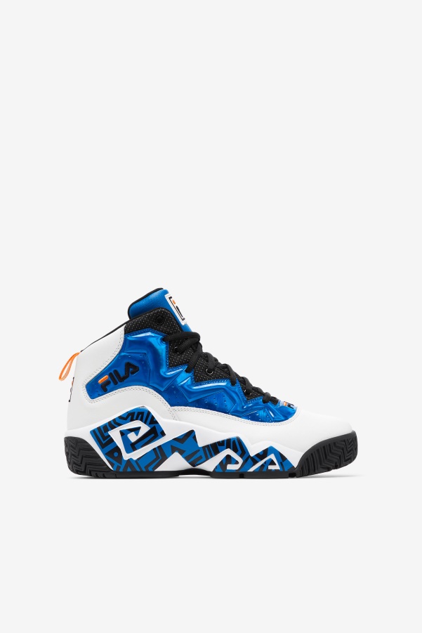 White/Blue/Orange Fila Big Kids' Mb Night Walk