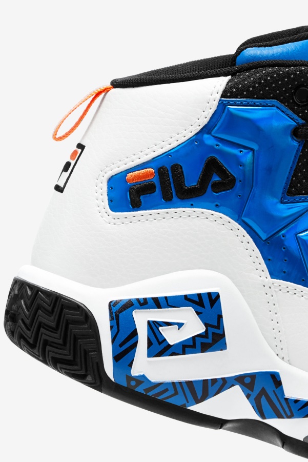 White/Blue/Orange Fila Big Kids' Mb Night Walk