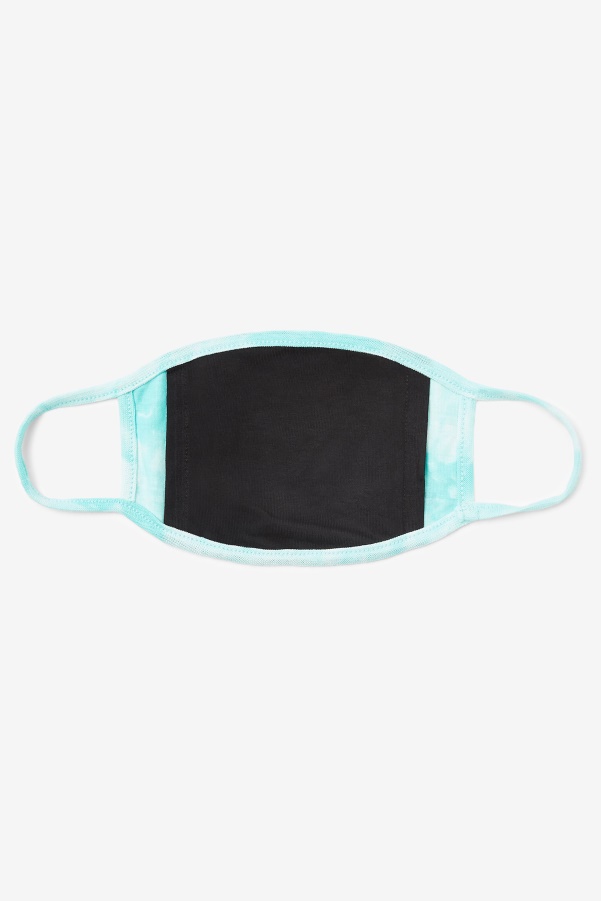 Aqua Blue Tie Dye Aqua Blue Tie Dye Face Mask Fila