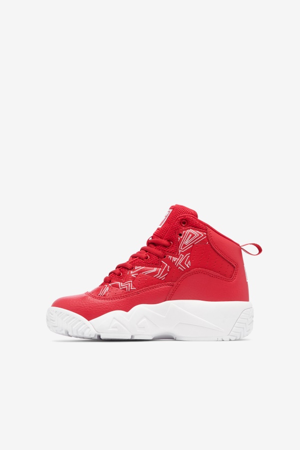 Big Kids' MB Red/White Fila