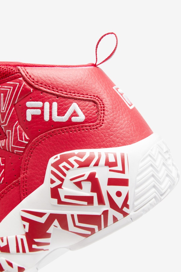 Big Kids' MB Red/White Fila