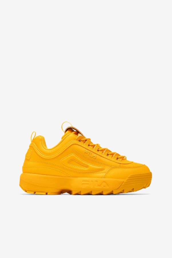 Gold Women's Disruptor 2 Premium Fila
