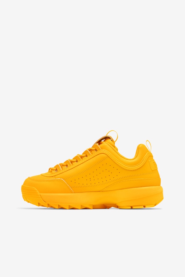 Gold Women's Disruptor 2 Premium Fila