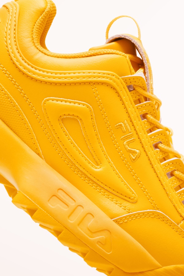 Gold Women's Disruptor 2 Premium Fila