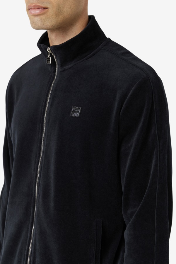 Fila Deverall Velour Jacket Black