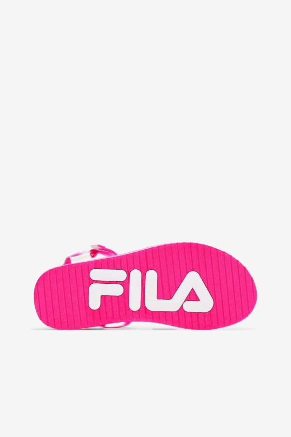 Multi/Pink Glo/White Fila Women's Drifter Ts Tie Dye