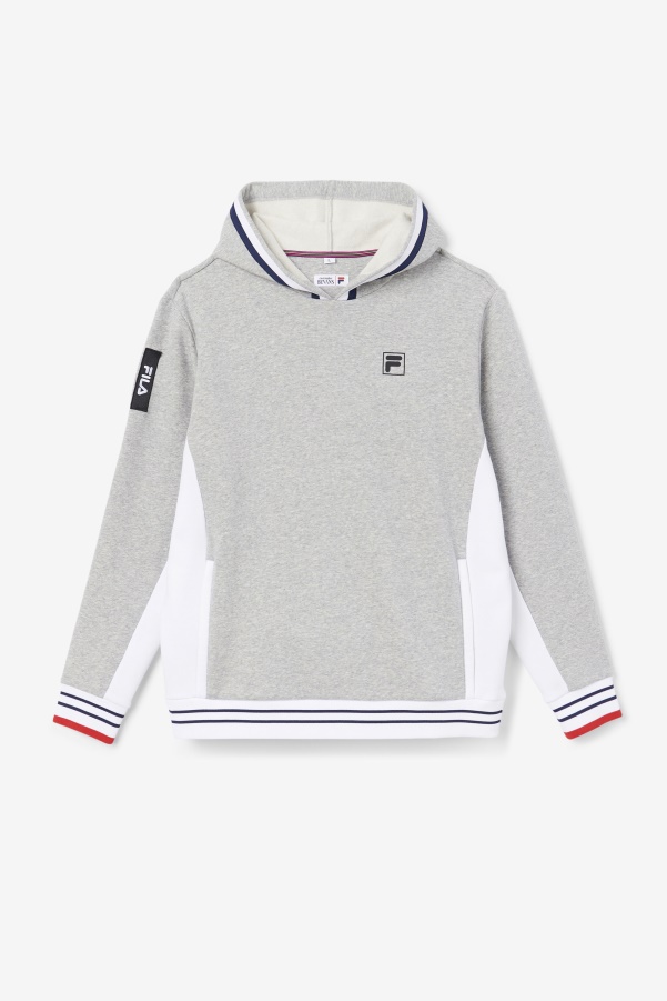 Fila Bevans Park Hoodie Heather Grey