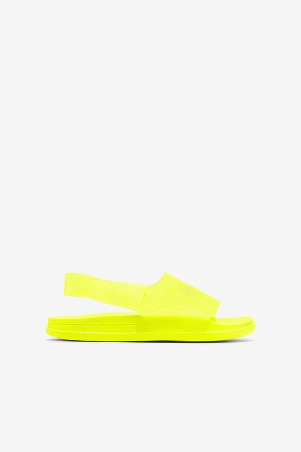 Fila Yellow Big Kids' Saveeno Slide