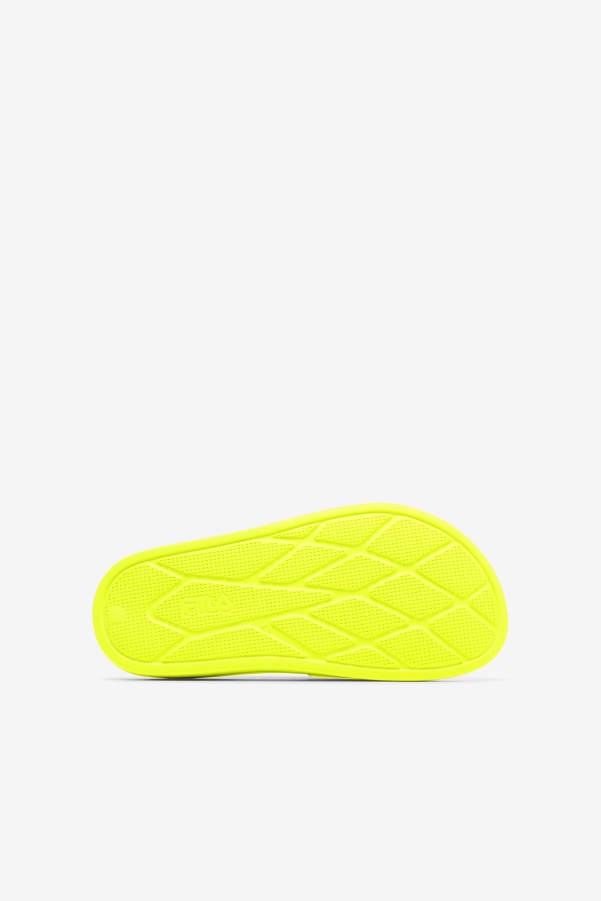 Fila Yellow Big Kids' Saveeno Slide
