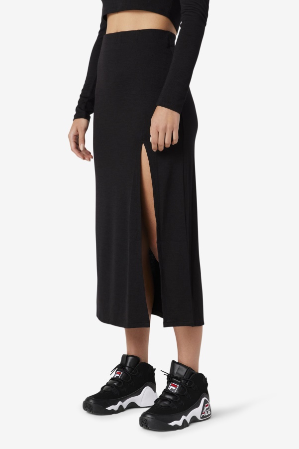 Fila Londyn Midi Skirt Black