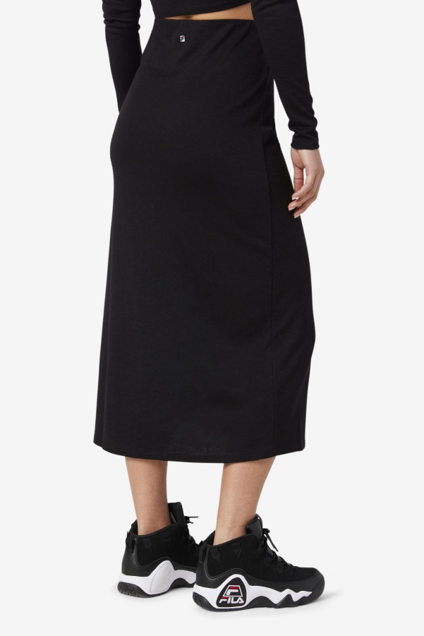 Fila Londyn Midi Skirt Black
