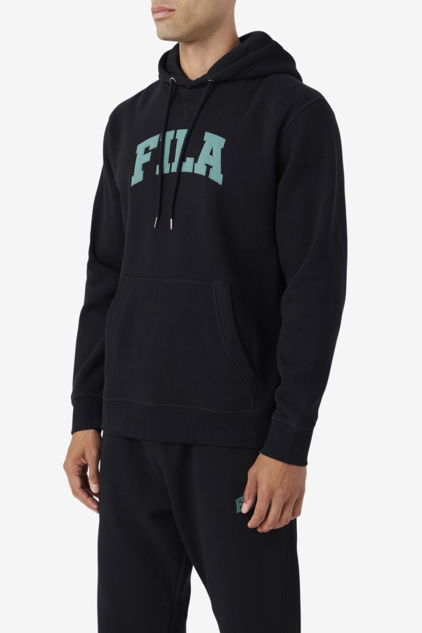 Brook Hoodie Fila Black/Blue Spruce