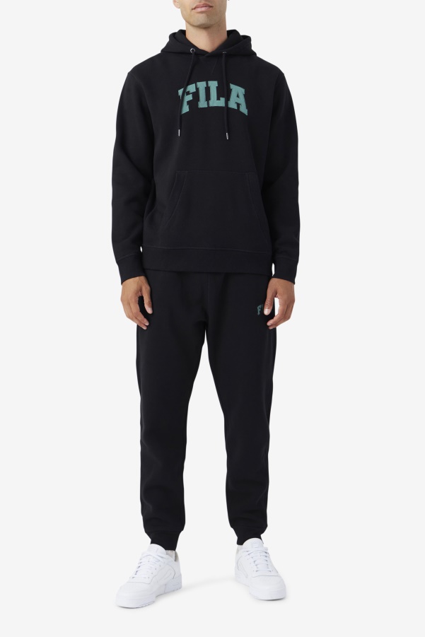 Brook Hoodie Fila Black/Blue Spruce