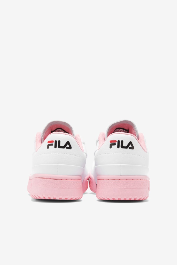 White/Coral Blush/Black Women's Original Tennis Lux X Barneys Fila