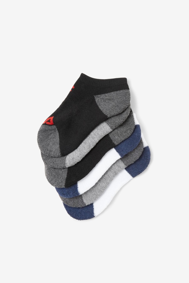 Multi Kids' Cushioned No Show Sock 10-Pack Fila