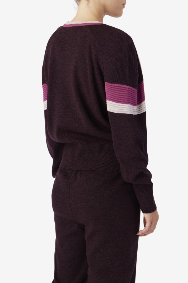 Fila Frankie Knit Crew Grape Wine/Rouge/Potpourri