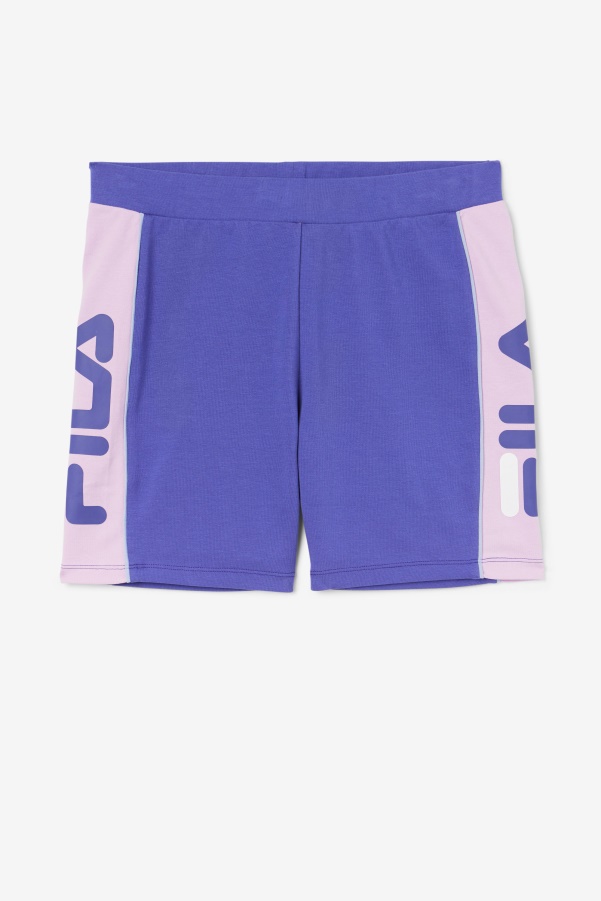 Blue/Orchid/Blue/White Davina Bike Short Fila