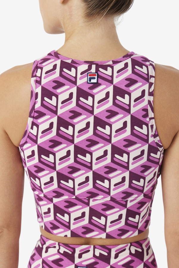 Rouge/Potpourri/Grape Wine Emmaline Tank Fila