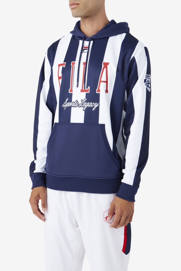 Soni Hoodie White/Red Fila