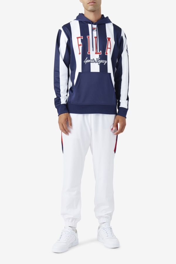 Soni Hoodie White/Red Fila