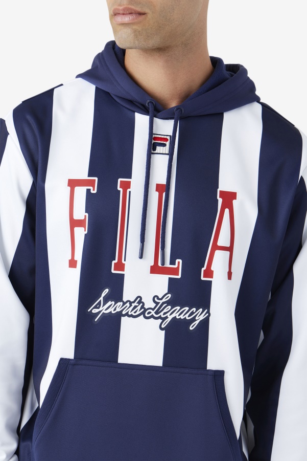 Soni Hoodie White/Red Fila
