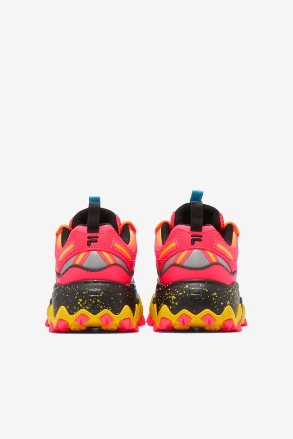 Deep Pink/Bluefish/Lemon Fila Women's Oakmont Tr