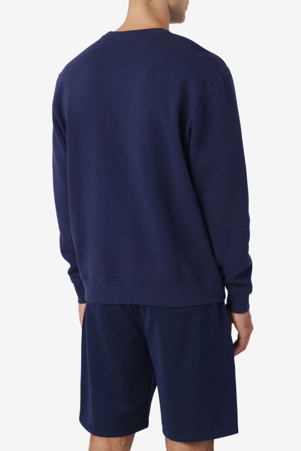 Navy/White/Red Zoya Crew Fila