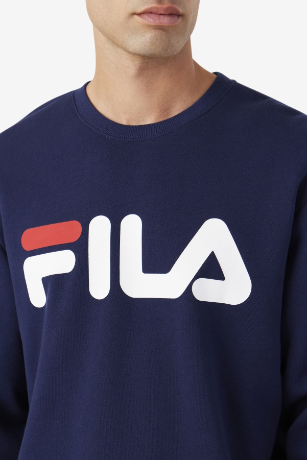 Navy/White/Red Zoya Crew Fila