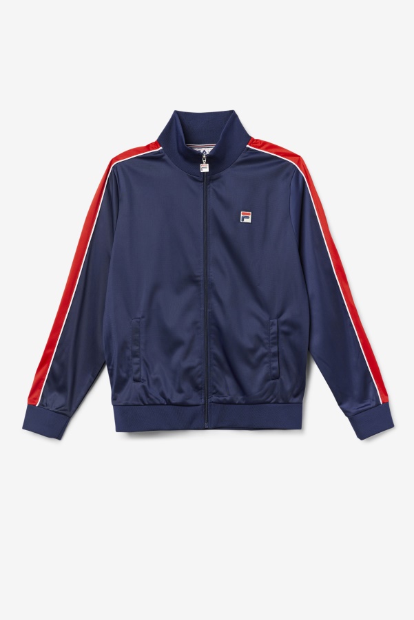 Fila Navy/Red/White Wicks Track Jacket