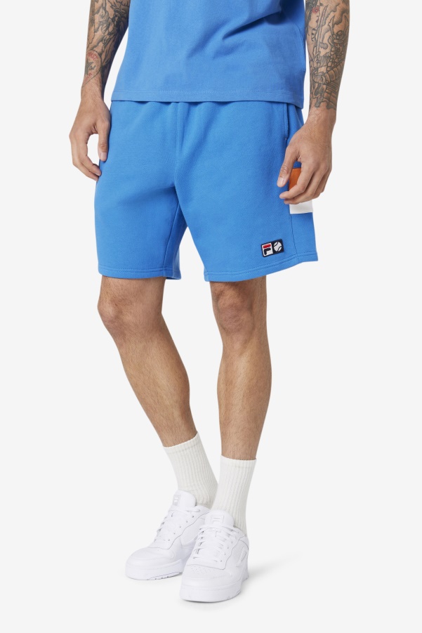 Langlen Short Fila Strong Blue/White/Coral Rose