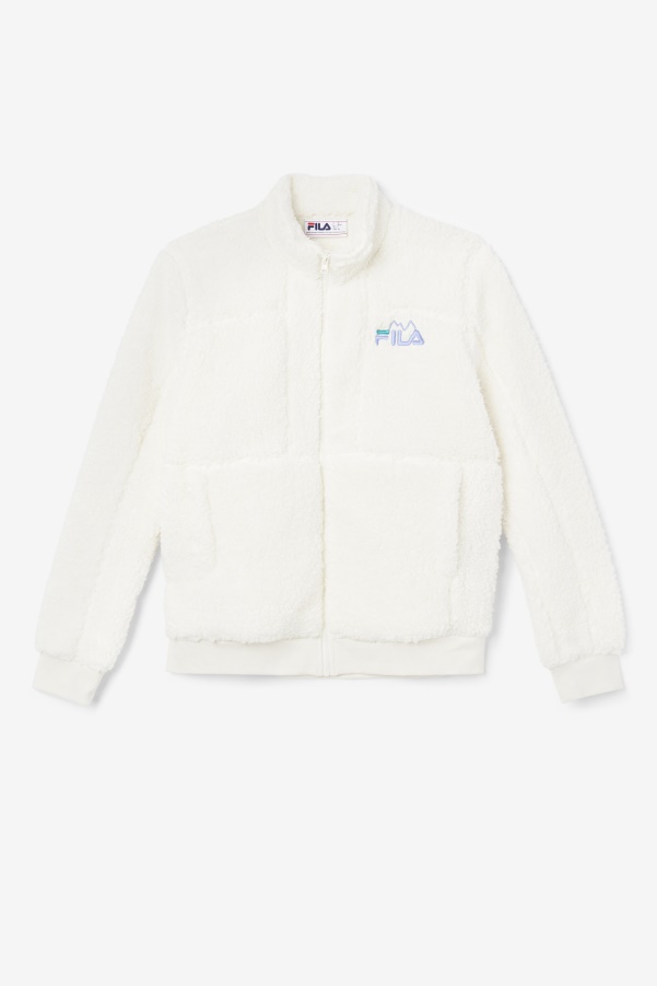 Fila Egret/Jacaranda/Deep Lake Freyja Sherpa Jacket