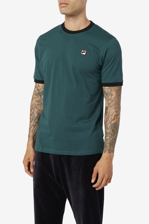 Fila June Bug/Black Marconi Ringer Tee