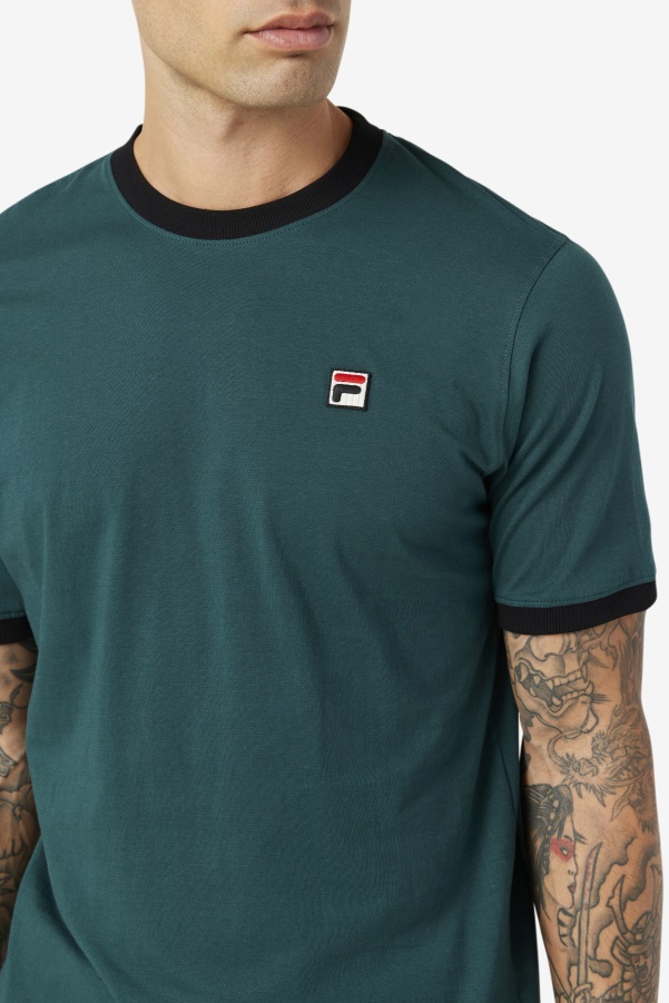 Fila June Bug/Black Marconi Ringer Tee