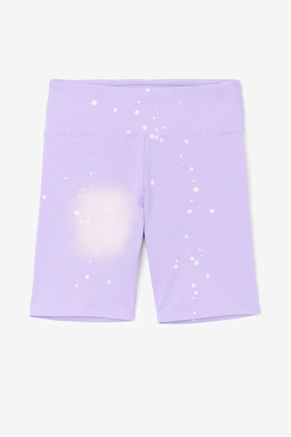 Fila Taima Tie Dye Bike Short Viola Tie Dye