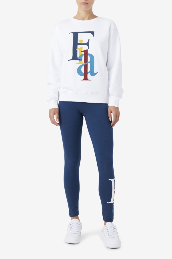 Fila Ocean/White Luelle Tight