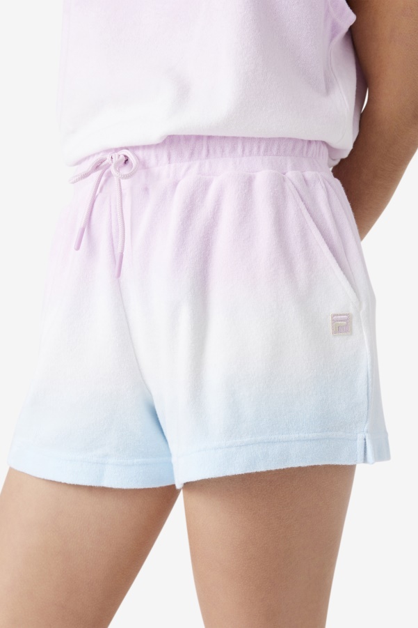 Gretta Short Fila Orchid/Blue/Tender Peach