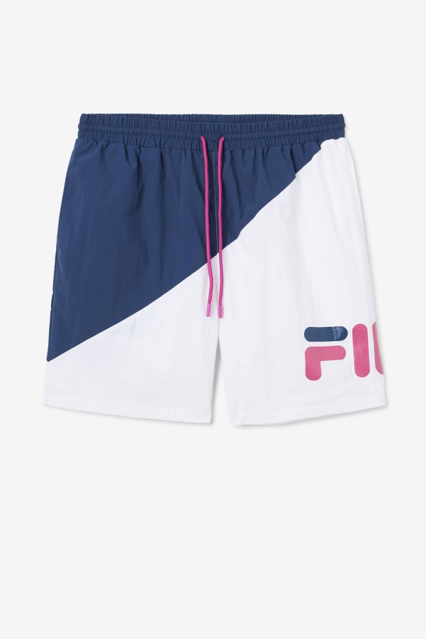 Fila Navy/White/Purple Ama Swim Short