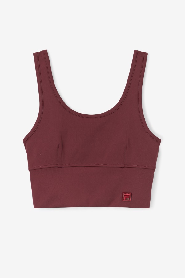 Fila Kora Bra Top Tawny Port