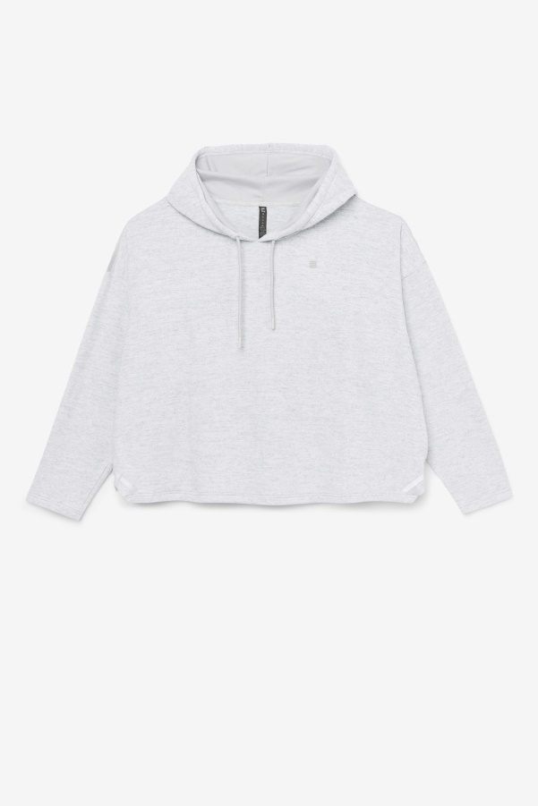 Highrise Heather Fi-Lux Cropped Hoodie Fila
