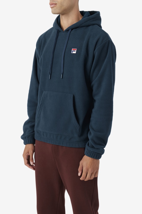Finn Fleece Hoodie Fila Teal