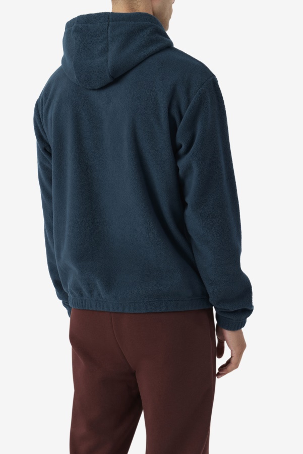 Finn Fleece Hoodie Fila Teal